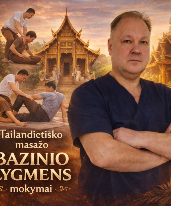 Tailandietiško masažo bazinio lygmens mokymai