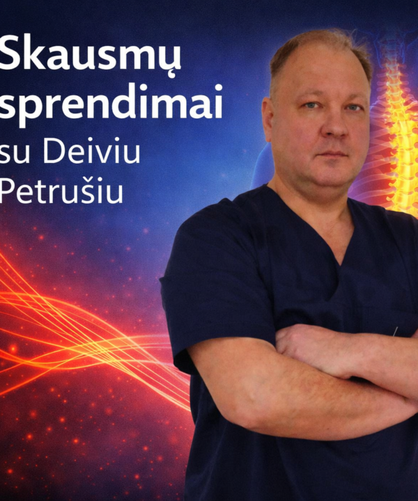Skausmų sprendimai su Deiviu Petrušiu